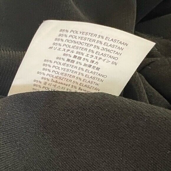 MICHAEL KORS Front Wrap Wide Leg Black Jumpsuit Size 2X NEW - Picture 9 of 9